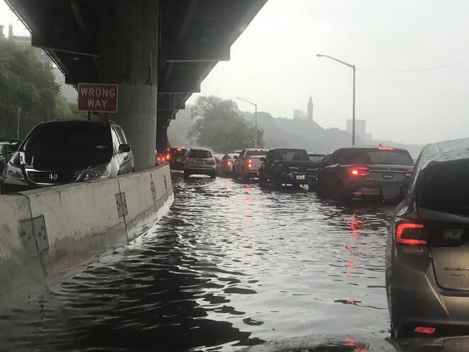 nyc flood last night