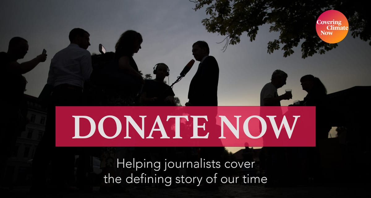 Donate to Covering Climate Now