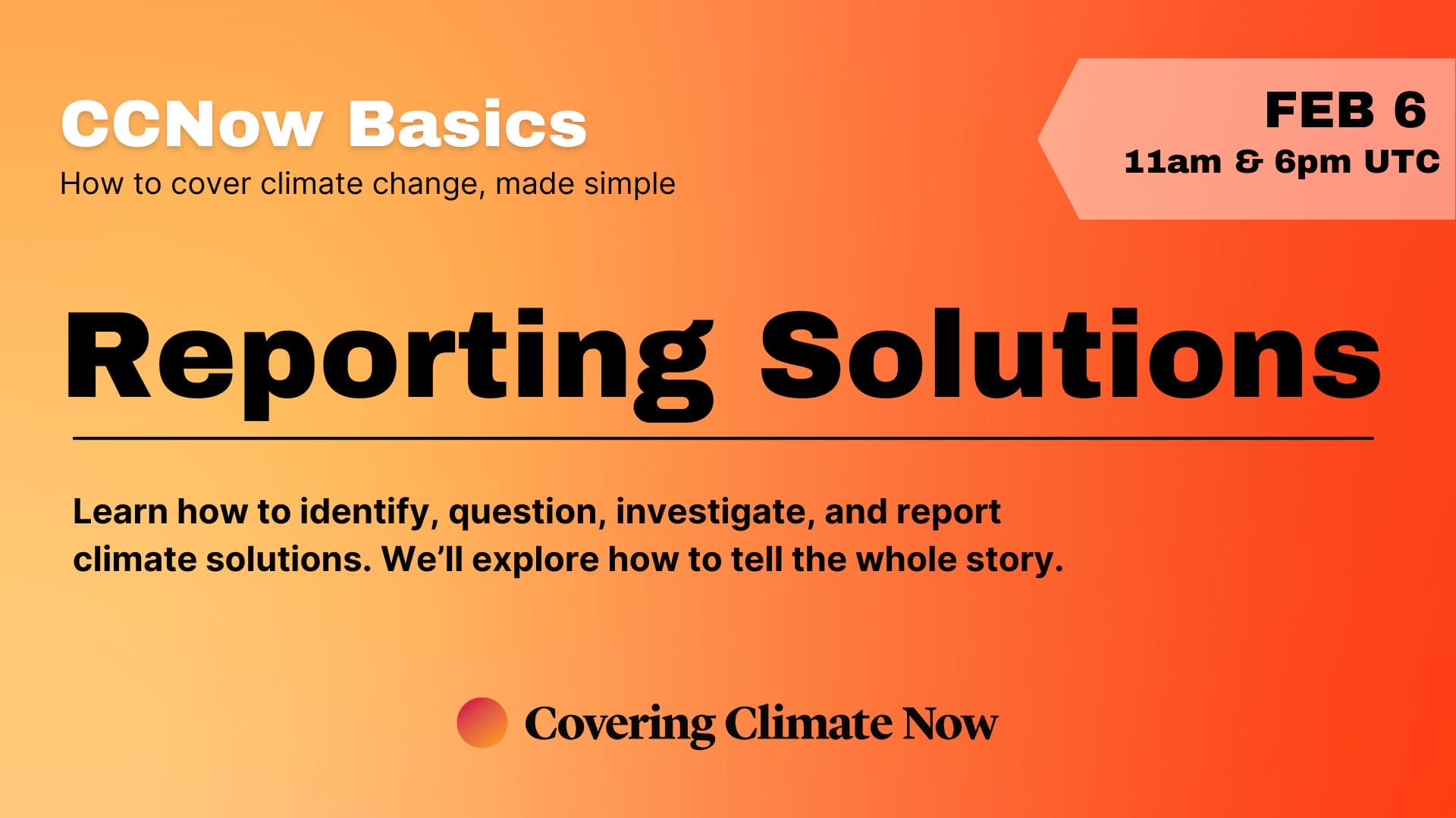 CCNow Basics: Reporting Solutions