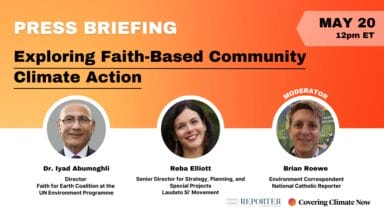 Press Briefing: Exploring Faith-Based Community Climate Action