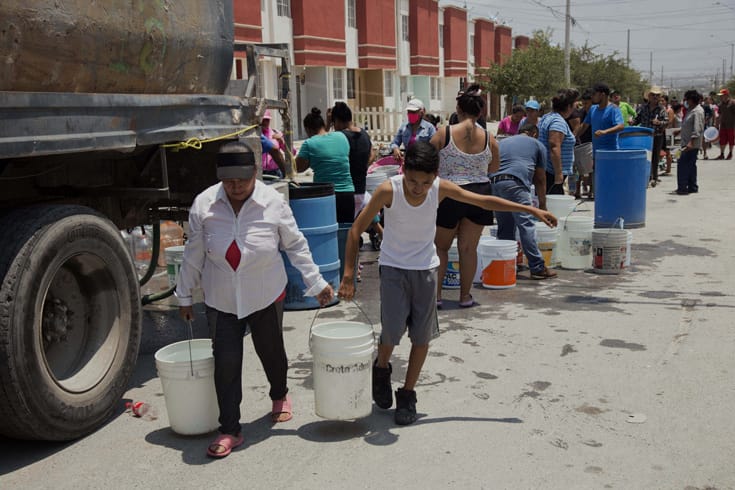 Cómo cubrir la escasez de agua