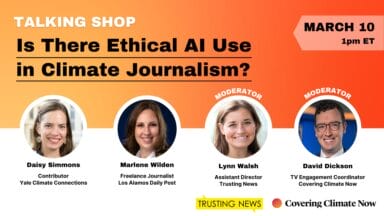 Is There Ethical AI Use in Climate Journalism?