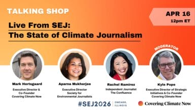 Live from SEJ: The State of Climate Journalism